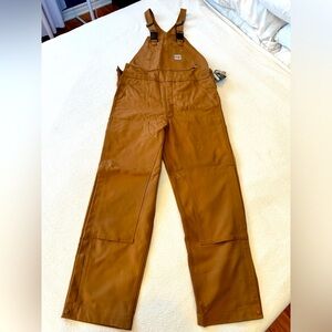NWT- Carhartt Flame Resistant Quick Duck Bib Overall